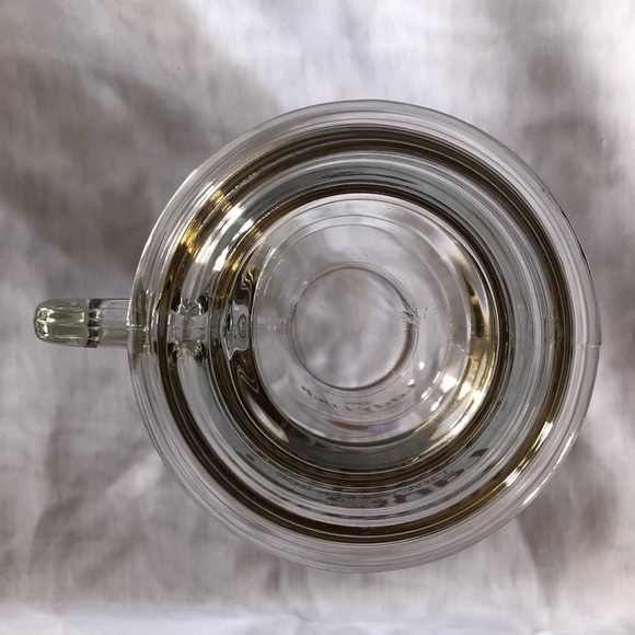 Set of 4 Lady Luck Glass Steins with Gold Rim - Picture 9 of 14